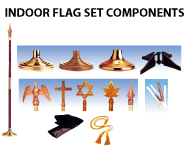 Indoor Flag Set Components