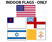 USA AND RELIGIOUS INDOOR AND PARADE SETS