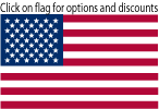 25 FT x 40 FT U.S. Poly 2 Flag