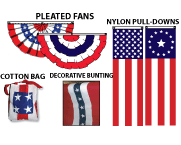 Pleated Fans and Pull Downs