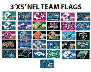 NFL Team Flags ( licensed design )